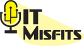 A green background with the words " it misfit ".