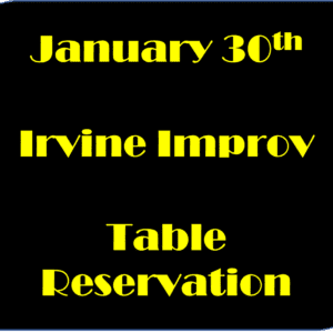 January 30 table reservation poster