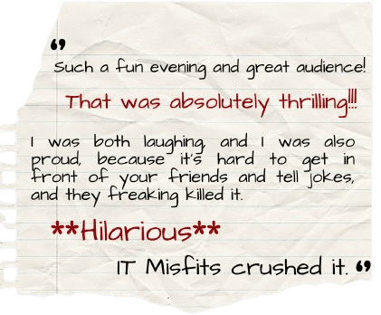 IT Misfit Show Reviews